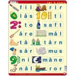 Puzzle cadre - lr  lese (sm bokstaver) (en norvgien)