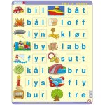 Puzzle cadre - lr  lese (sm bokstaver) (en norvgien)