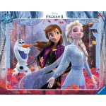 Puzzle cadre - la reine des neiges ii ravensburger