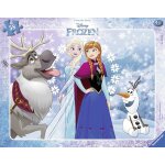 Puzzle cadre - la reine des neiges ravensburger