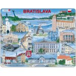 Puzzle cadre - souvenirs de bratislava, slovaquie (en anglais)