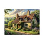 Puzzle campagne anglaise dino