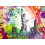 Puzzle carte postale de new york ravensburger