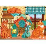 Puzzle chats du champ de citrouilles cobble hill