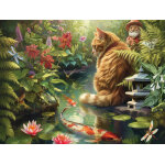 Puzzle chat koi cobble hill