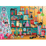 Puzzle chats de no�l cobble hill