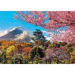 Puzzle ch�teau d'osaka. japon educa