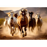 Puzzle chevaux sauvages roovi