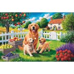 Puzzle easy piece - chiens  la campagne trefl