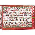 Puzzle chiens de nol eurographics