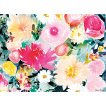 Puzzle dahlias et roses / marie boudon (collection carte blanche)