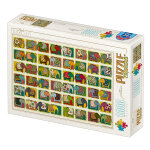 Puzzle david katai eszter : pattern elephants dtoys