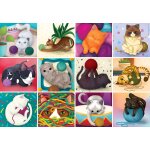 Puzzle demeter brigi - chats avec fils dtoys