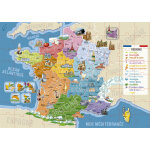 Puzzle d�partements et r�gions de la france educa