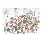 Puzzle jan van haasteren - descente effren�e de la montagne (1000 pieces)