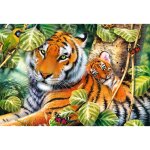 Puzzle deux tigres trefl