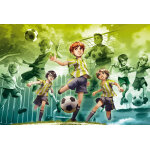 Puzzle die fussballbande, am ball bleiben schmidt spiele