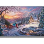 Puzzle disney - cendrillon - le sapin de no�l schmidt spiele