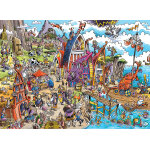 Puzzle doodletown: village viking cobble hill