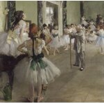 Puzzle edgar degas : la classe de danse, 1871 - 1874 grafika