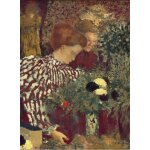Puzzle edouard vuillard : femme dans une robe raye, 1895 grafika