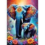 Puzzle elephants - maternal love collection alipson puzzle Puzzle elephants - maternal love collection alipson puzzle