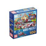 Puzzle engins de pompiers roovi