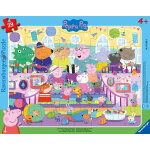 Puzzle fte familiale avec peppa et ses amis ravensburger