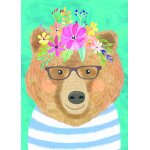 Puzzle floral friends ours heye Puzzle floral friends ours heye