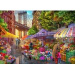 Puzzle flower market brooklyn bluebird puzzle