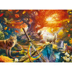 Puzzle la for�t d'excalibur ravensburger