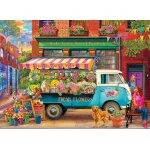Puzzle le fourgon fleuri eurographics
