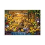 Puzzle from the picturs - lions dino