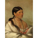 Puzzle george catlin : femme aigle - shawano, 1830 grafika