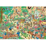 Puzzle jan van haasteren - joyeux papillons jumbo