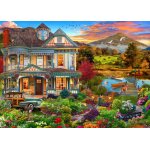 Puzzle jardin de maison de campagne bluebird puzzle
