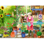 Bien tre & puzzle - jardinage ravensburger