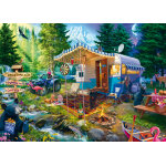 Puzzle jeff haynie - caravane dans la montagne schmidt spiele
