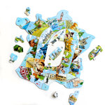 Puzzle en bois d�coup� � la main - puzzle - jeu france escapade