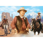 Puzzle john wayne - sur la piste master pieces