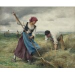 Puzzle julien dupr�: la recolte des foins dtoys