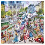 Puzzle libraire de paris eeboo