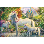 Puzzle la licorne et ses poulains schmidt spiele