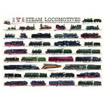 Puzzle locomotives  vapeur eurographics