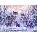 Puzzle loups arctiques ravensburger
