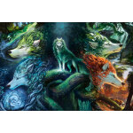 Puzzle le loup au coeur des lments ravensburger