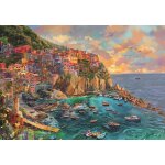 Puzzle manarola en peinture clementoni