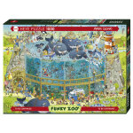 Puzzle marino degano: ocean habitat heye