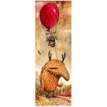 Zozoville - puzzle vertical - red ballon heye