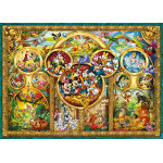 Puzzle le monde magique de disney en mdaillon ravensburger